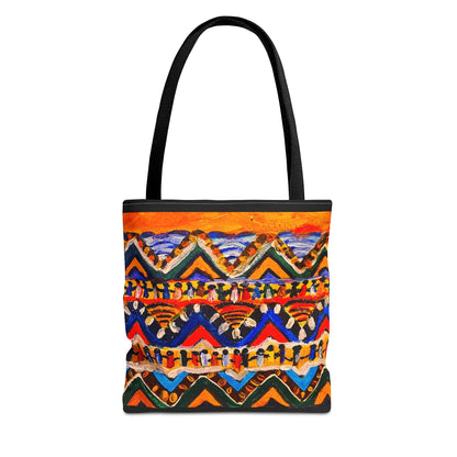 Handcrafted Aztec Print Weekender Bag - Spacious & Stylish Tote for Weekend Escapes