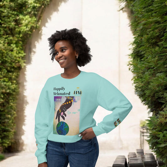 Unique African-Inspired Crewneck, Handcrafted Unisex Sweatshirt, Bold Ethnic Motifs, Great Gift for Trendsetters, Trendy Urban Fashion