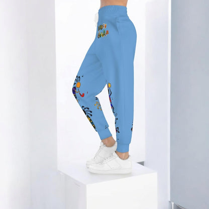 Afro Music Graphic Art Unisex Athletic Joggers, Running Sweatpants, Gym Attire