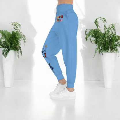 Afro Music Graphic Art Unisex Athletic Joggers, Running Sweatpants, Dance Pants