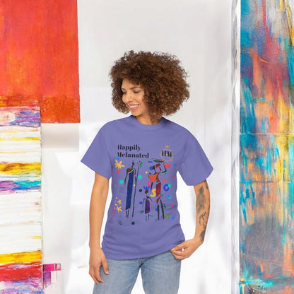 Ethnic Family Doodle Unisex Tee, Handcrafted T-shirt, Unique Family Shirt