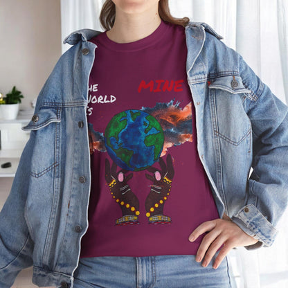 Galaxy Graphic Unisex Tee - Handcrafted Space Shirt, Cosmic Universe Top, Astronomy T-Shirt, Starry Night Apparel, Nebula Design Cotton Tee