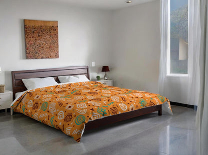 African Patterned Boho Comforter Warm and Cozy Premium Quality Bedding