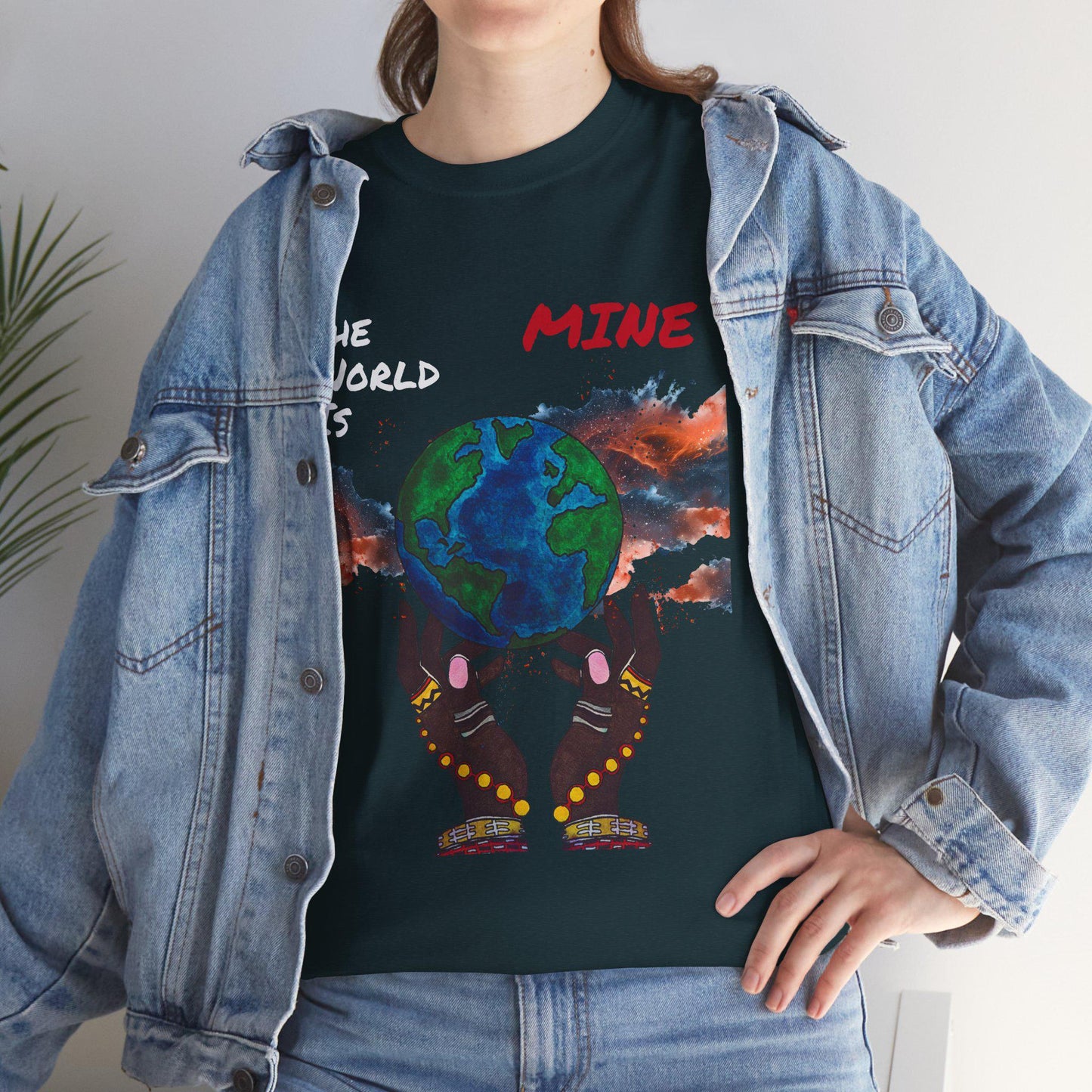 Galaxy Graphic Unisex Tee - Handcrafted Space Shirt, Cosmic Universe Top