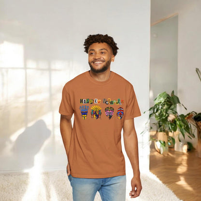 Handcrafted Afro Music Graphic Unisex T-shirt, Music Lover Tee, Ethnic Graphic Shirt